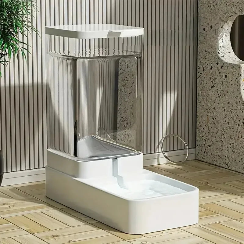 Petorao Gravity Pet Feeder & Water Dispenser Set — Automatic 2-in-1 for Cats & Dogs