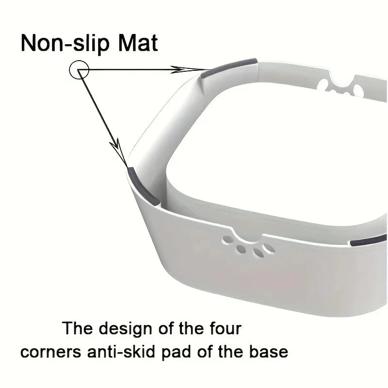 Petorao No-Spill Slow Water Bowl — Anti-Splash Dog Water Feeder Dish