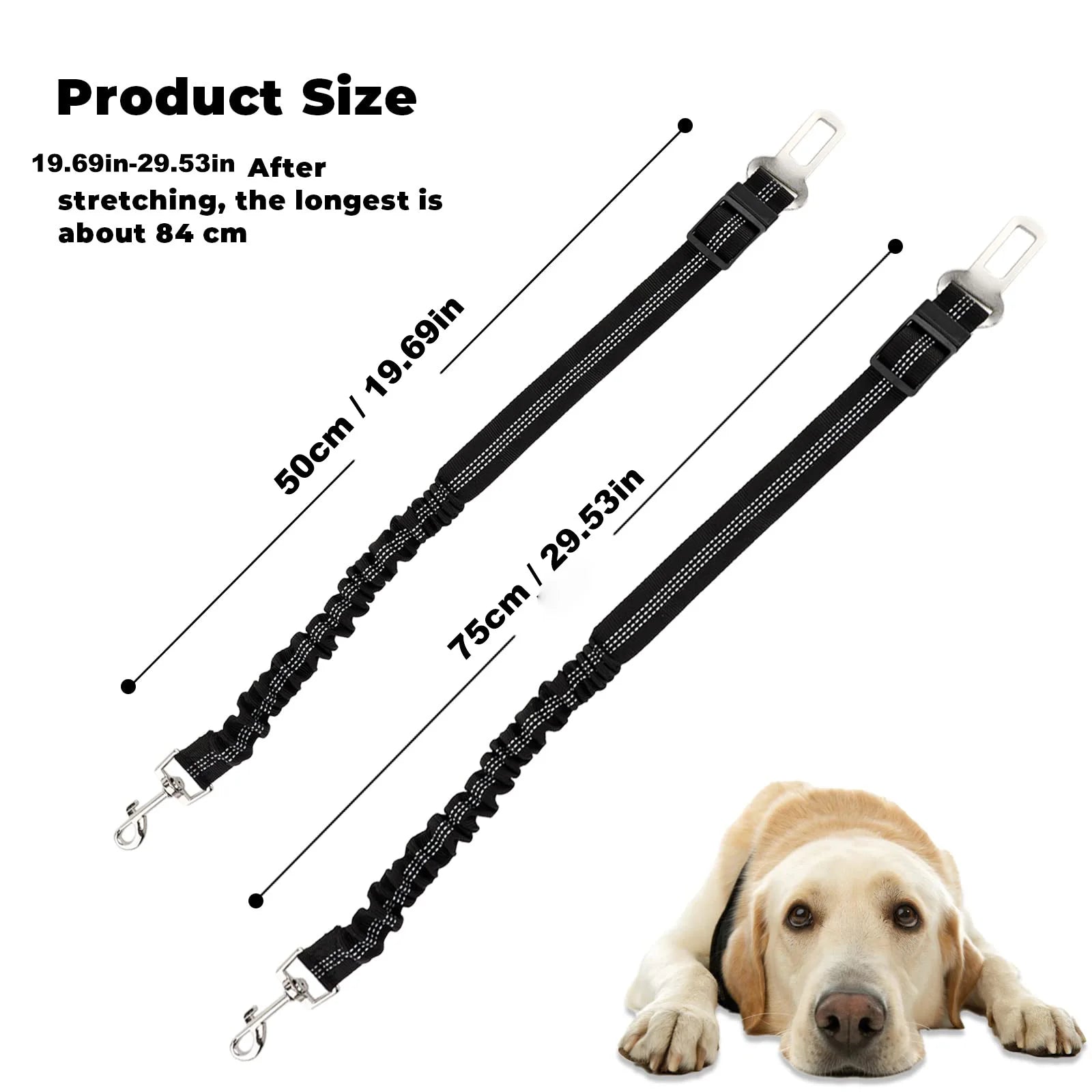 Quanto ti costa?  Name: Petorao Adjustable Pet Car Safety Belt — Reflective & Universal Fit for Dogs & Cats